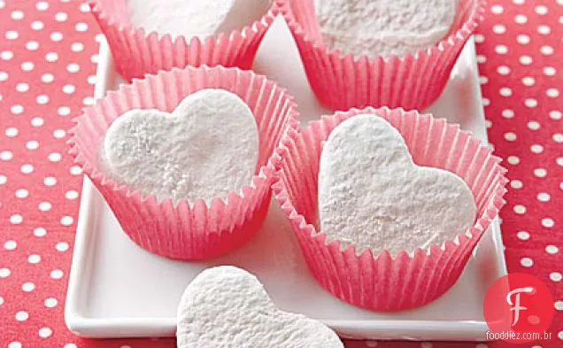 Marshmallows Em Forma De Coração