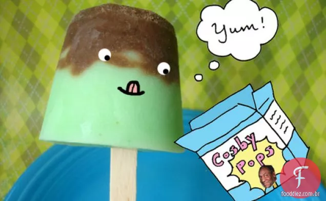 Cakespy: Pudim Caseiro Pops