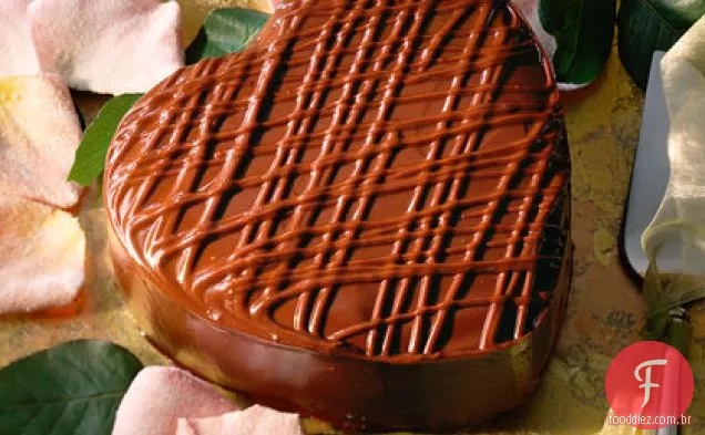 Chocolate-Amaretto Coração