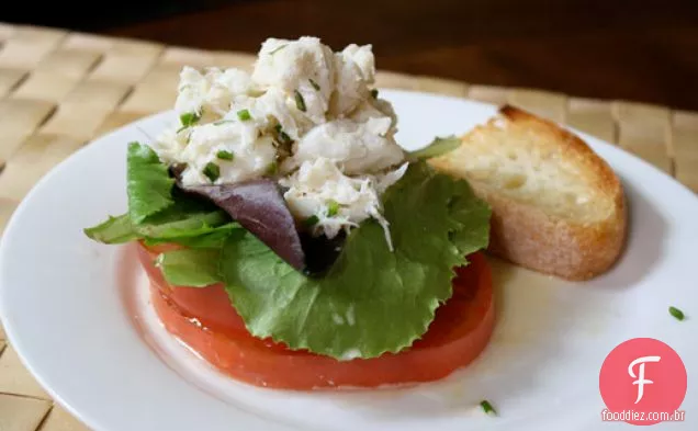 Jantar Esta Noite: Salada De Caranguejo Estragão