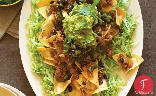 Chouriço-Carne Nachos