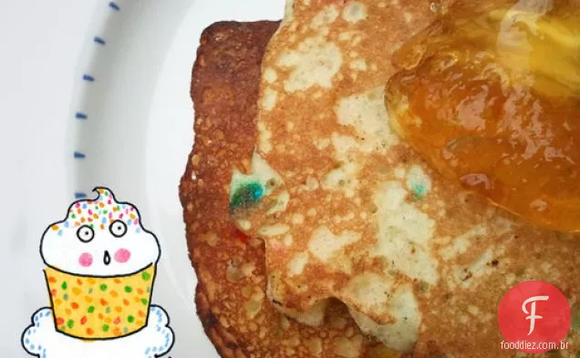 Cakespy: Panquecas Funfetti