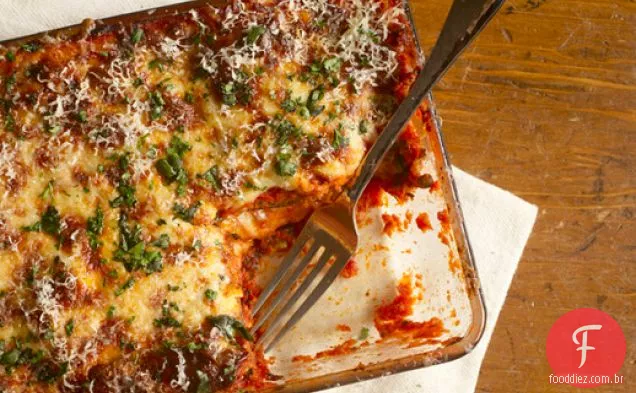 Parmesão De Berinjela Totalmente Americano