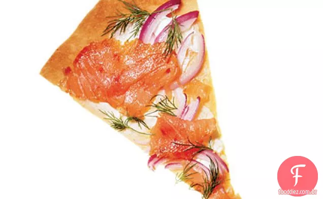 Salmão Defumado E Endro Pizza