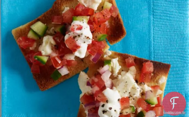 Grego Nachos com Feta