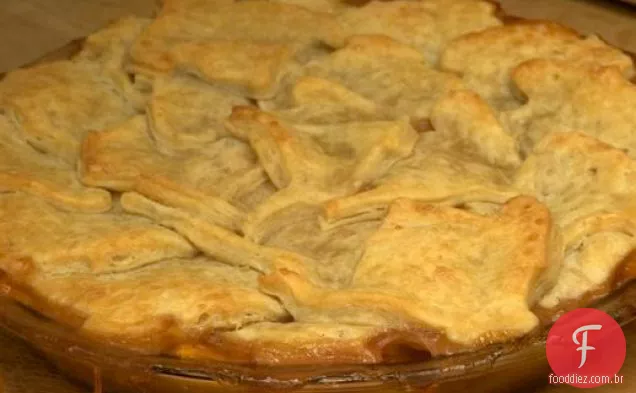 Saudável e delicioso: Torta De Pêssego e cardamomo com crosta superior