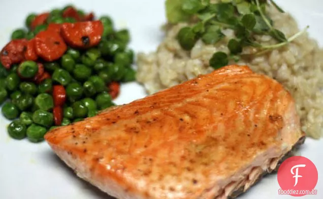 Smoky Maple - Glazed Salmon Supper