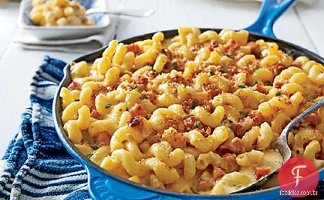 A cidade e o país Mac e queijo