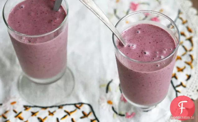 Culinária espirituosa: Milkshake de Porto, Chocolate e amora