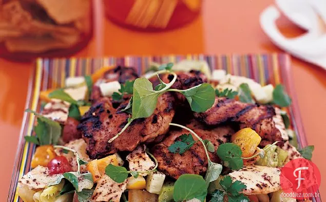 Salada De Frango Libanesa
