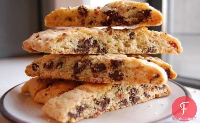 Bacon Chocolate Chip Biscotti