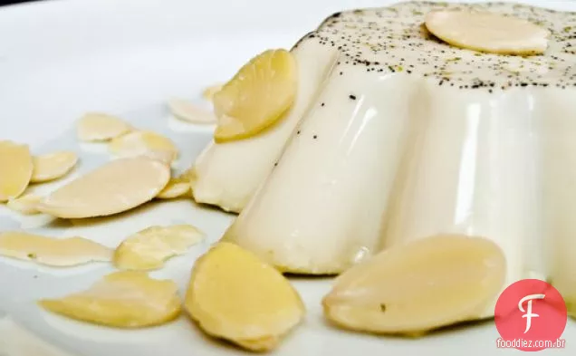 Baunilha, canela e limão Panna Cotta