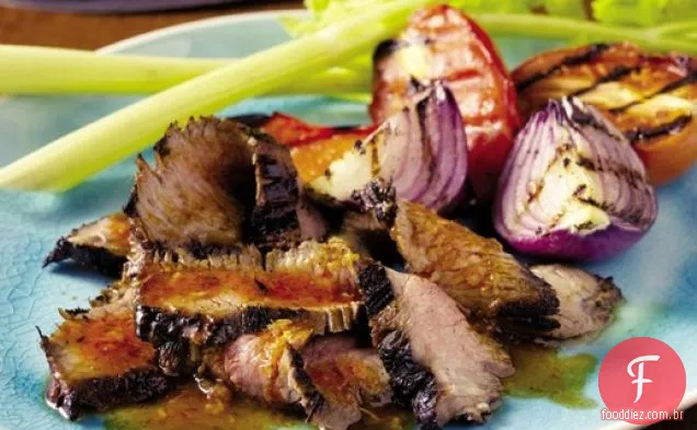 Cozinhar o livro: Bloody Mary Flank Steak
