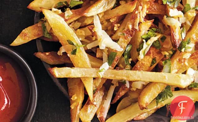 Batatas Fritas Com Alho