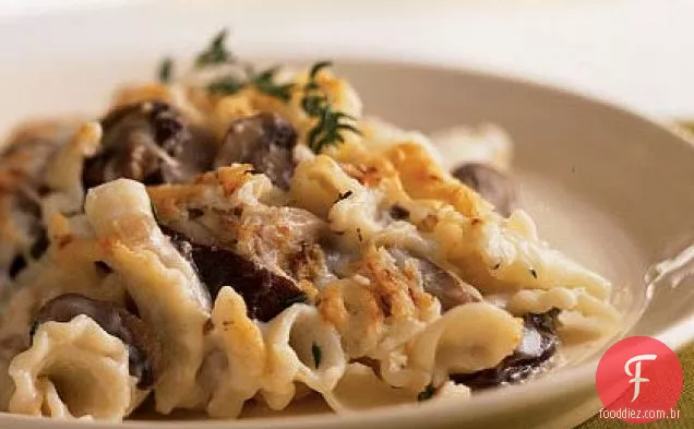 Mushroom Rigatoni Bake