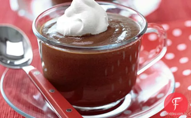 Pudim Da Hortelã Do Chocolate