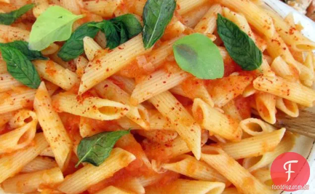 Francês em um Flash: Penne com Piment d'Espelette