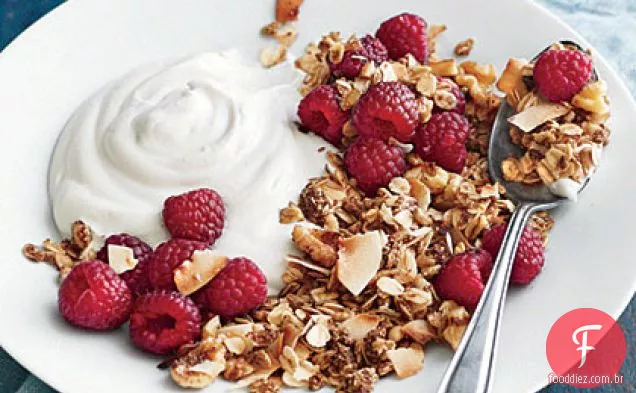 Girassol Granola Café Da Manhã Parfaits
