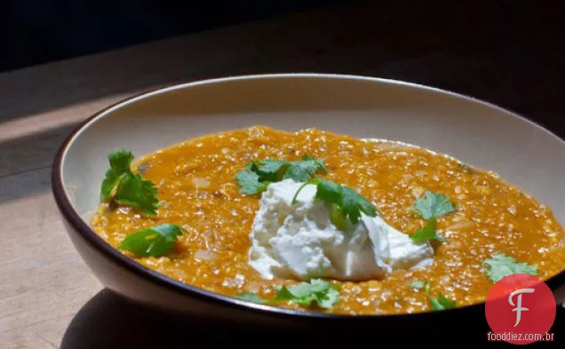 Dal (Sopa De Lentilha Temperada)