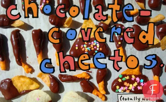 Cheetos Cobertos Com Chocolate