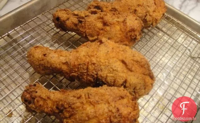 Cozinhe o livro: frango com Picnic frito com massa de chá