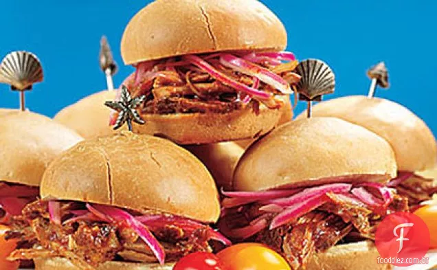 Grelhados-Sliders De Porco
