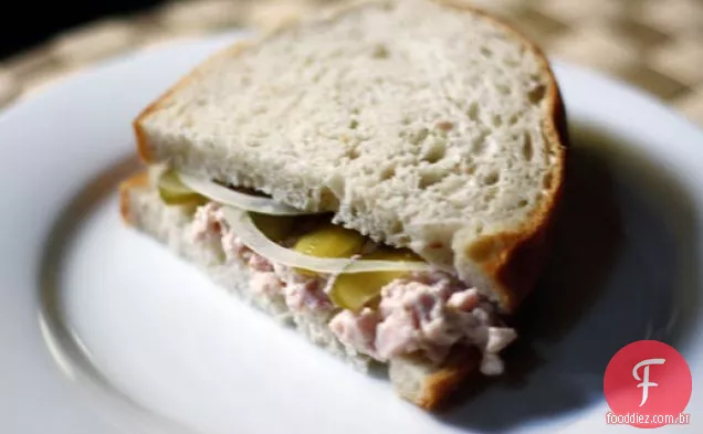 Jantar Esta Noite: Sanduíches De Salada De Presunto Deviled