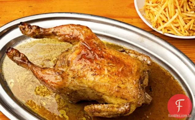 Frango assado de Ferran Adrià