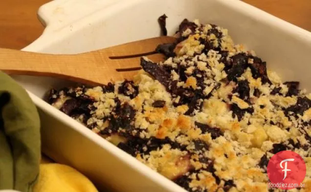 Coma por oito dólares: nhoque e gratinado de repolho roxo