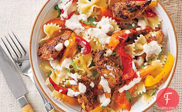 Macarrão De Frango Fajita