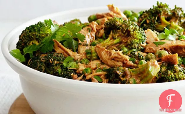 Salada De Frango Com Brócolis