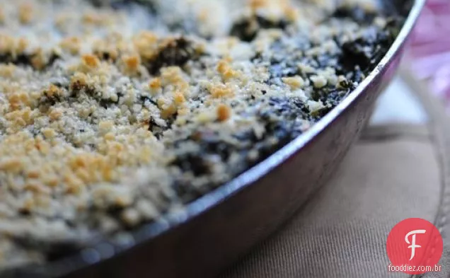 Panko-Molho De Espinafre Com Crosta