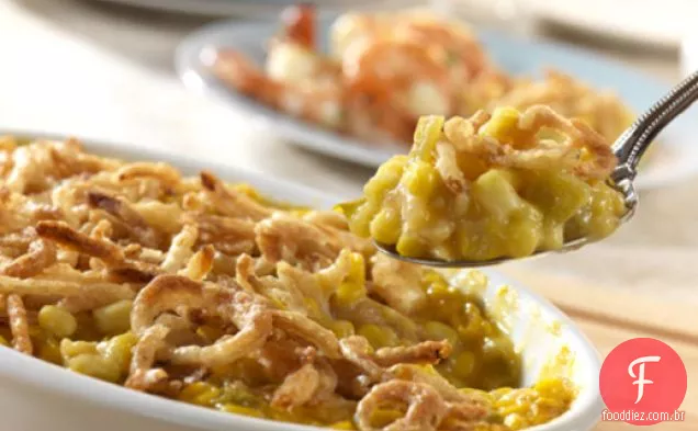 Caçarola De Milho Com Queijo Chile