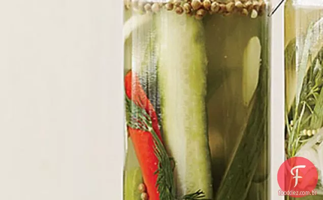 Picles Rápidos De Endro Picante