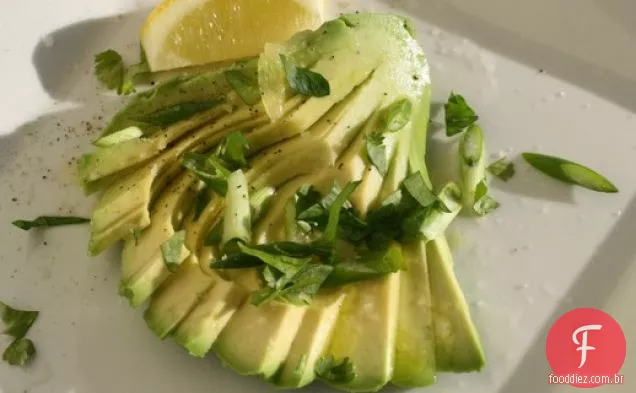 Carpaccio de abacate de Mémé
