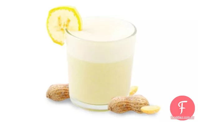 Smoothie De Banana Com Manteiga De Amendoim