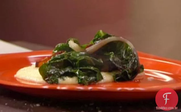 Acelga refogada com Bacon