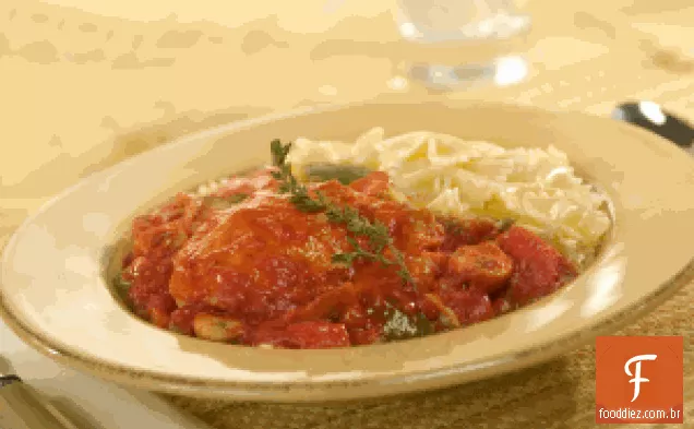Rápido & Fácil Frango Cacciatore
