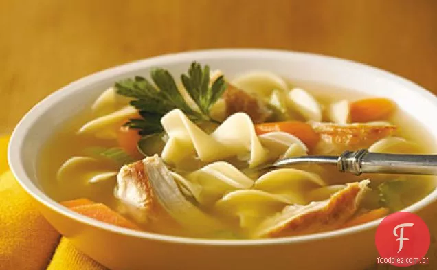 Sopa Sensacional Do Macarronete Da Galinha De Swanson ® 