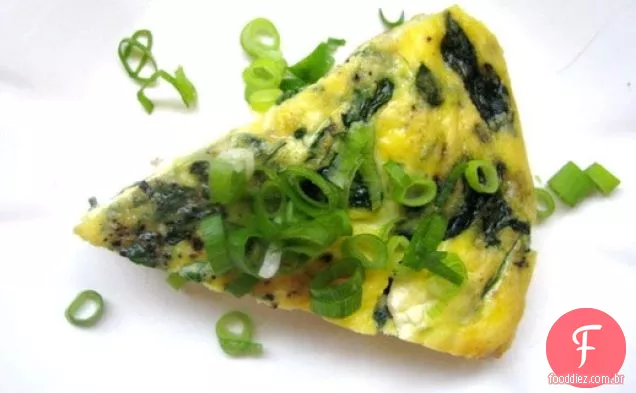 Espinafre e Feta Frittata