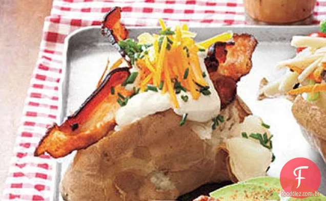 Batatas Assadas Totalmente Americanas