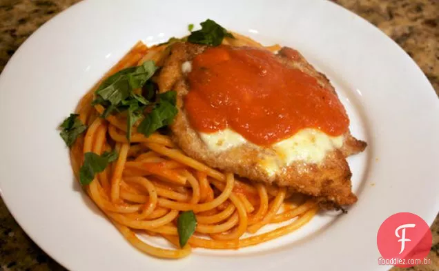 Jantar Esta Noite: Frango Parmesão