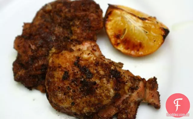 Anis Estrelado coxas de frango com limão Meyer