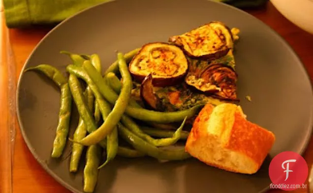 Berinjela-acelga Frittata