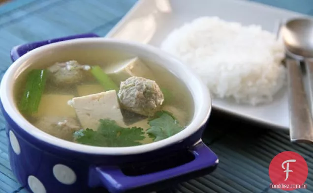 Tofu Tailandês-Sopa De Porco