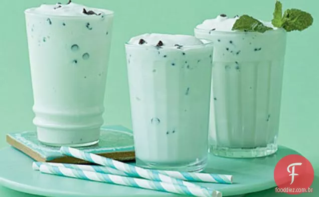 Menta-Chocolate Chip Shake