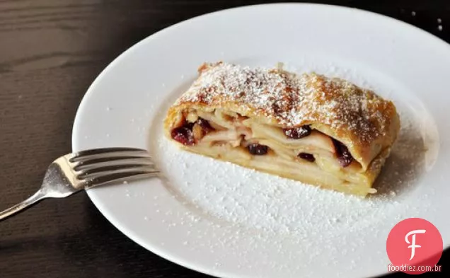Cranberry Apple Strudel