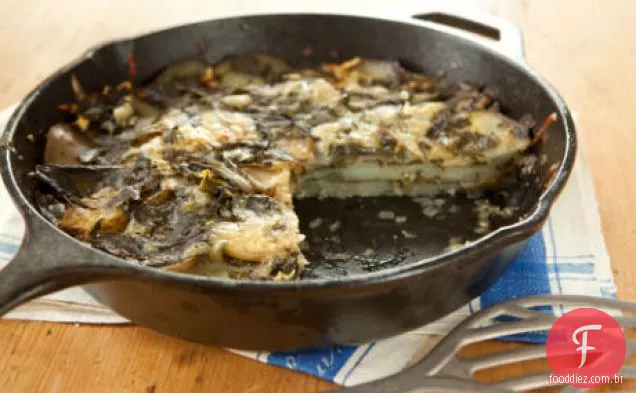 Acelga Suíça E Bolo De Batata