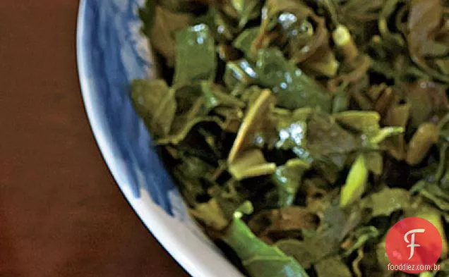 Uma bagunça de verdes