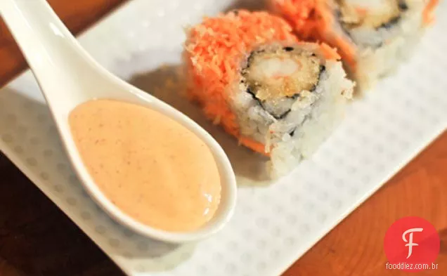 Maionese picante para Sushi
